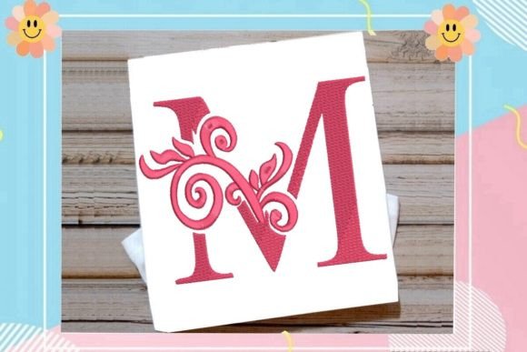 Beautiful Letter M Monogram