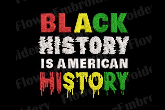 Black History Is American History Design