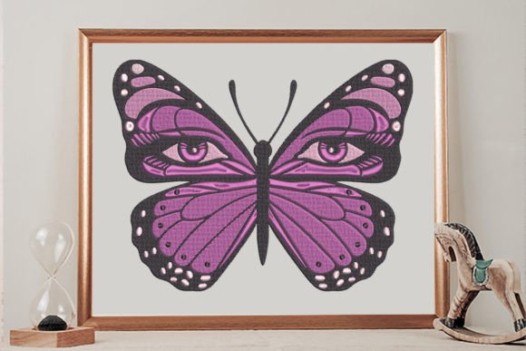 Butterfly with Eyes Embroidery Design Review